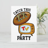 サッカーパーティー 招待状 (スタンド正面)