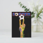 サッカーパーティー!by SRF インビテーションポストカード (スタンド正面)