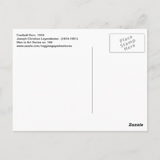 サッカーヒーローバイレイエンデッカー ポストカード (裏面)