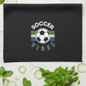 サッカービア キッチンタオル (折り畳み)