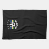サッカービア キッチンタオル (横)