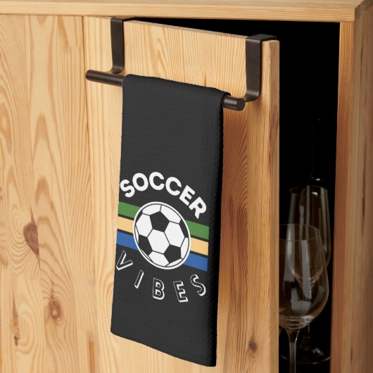 サッカービア キッチンタオル (三つ折り)