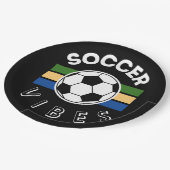 サッカービア ペーパープレート (アングル)