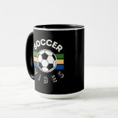 サッカービア マグカップ (正面左)