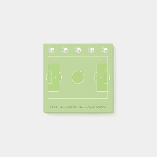 サッカーピッチ ポストイット (正面)