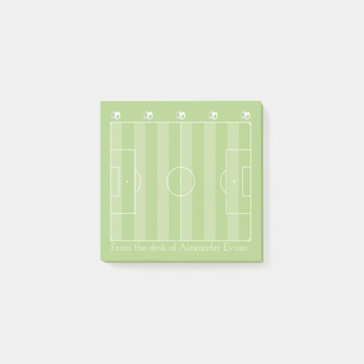サッカーピッチ ポストイット (正面)