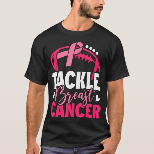 サッカーピンクリボン乳癌に取り組む Tシャツ (正面)