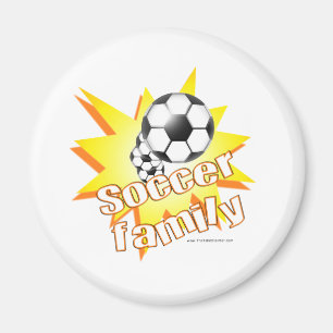 サッカーファミリー マグネット