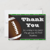 サッカーファンのためのサッカーサンキューカード サンキューカード (正面)