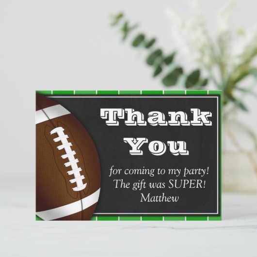 サッカーファンのためのサッカーサンキューカード サンキューカード (スタンド正面)