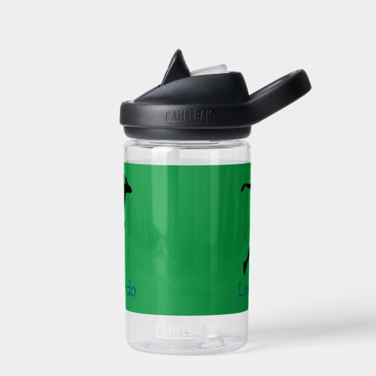 サッカーファンのウォーターボトル用： CamelBak Eddy® ウォーターボトル (左面)