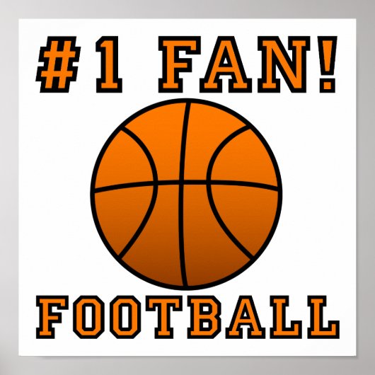 サッカーファンはポスタおもしろいーサインではない ポスター (正面)