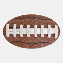 サッカーファンサッカー選手のギフトステッカー 楕円形シール