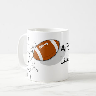 サッカーファンスポーツチームマンケーブ コーヒーマグカップ