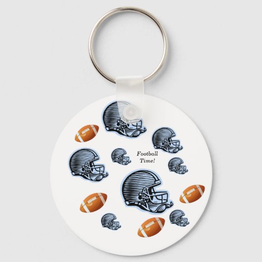 サッカーファン愛好家キーチェーン! キーホルダー (正面)