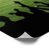 サッカーファン競技場ポスター ポスター (角)