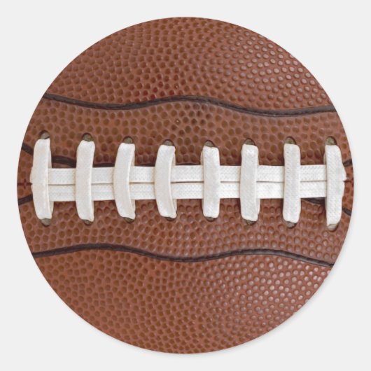 サッカーファン選手ギフトステッカー ラウンドシール (正面)