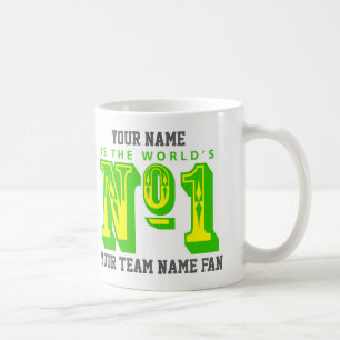 サッカーファン1位 コーヒーマグカップ