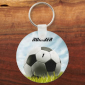 サッカーファン キーホルダー (正面)