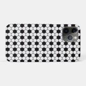 サッカーファン サッカーボール 黒と白 オリジナル Case-Mate iPhoneケース (裏面(横))