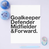 サッカーファン チラシ (シングル)