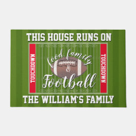 サッカーファン ドアマット