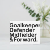 サッカーファン ポストカード (スタンド正面)