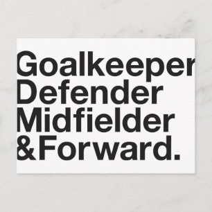 サッカーファン ポストカード