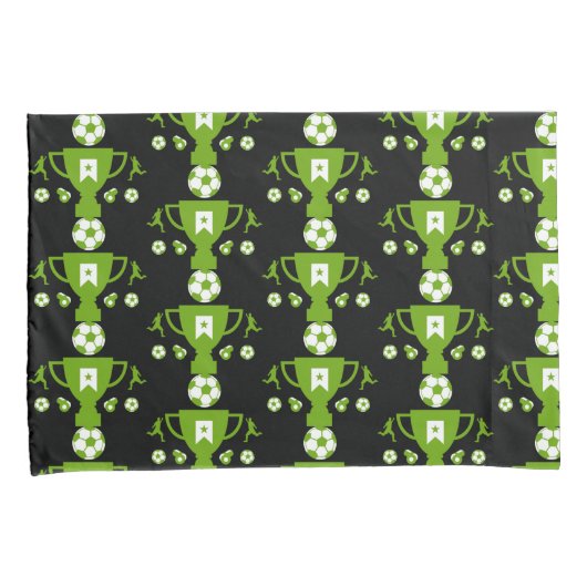 サッカーファン 枕カバー (正面右)