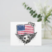 サッカーファンUSA ポストカード (スタンド正面)