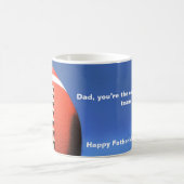 サッカーファーザーズデイパパ コーヒーマグカップ (中央)