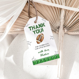 サッカーファーストイヤーダウンお誕生日パーティー ギフトタグ