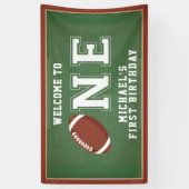 サッカーファースト誕生日 横断幕 (縦)