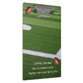 サッカーフィールドもっとも偉大、コーチーありがとう クリップボード (右)