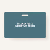 サッカーフィールドサッカーコーチジムクラスホールパス バッジ (裏面)