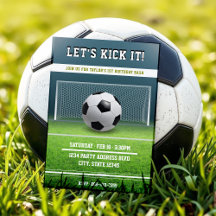 サッカーフィールドサッカー第1誕生日パーティー