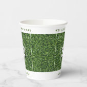 サッカーフィールド50th誕生日パーティー50ヤード線 紙コップ (左)