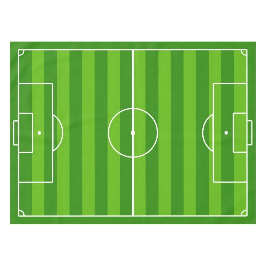 サッカーフィールド/サッカーピッチテーブルクロス テーブルクロス (正面(横))