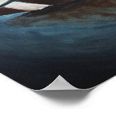 サッカーフットボールアートプリント ポスター (角)