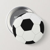 サッカーフットボールスポーツ 缶バッジ (正面&裏面)