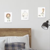 サッカーフットボールプレーヤー、キッズカスタム文字名 (寝室)