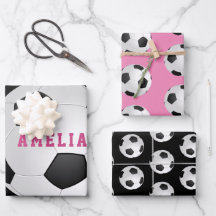 サッカーフットボールボール キッズ 名前 ピンク 誕生日