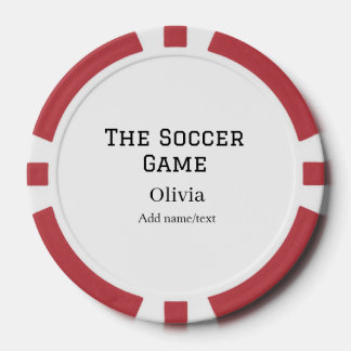 サッカーフットボール大会FIFAワールドカップイヤー ポーカーチップ