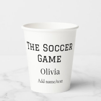 サッカーフットボール大会FIFAワールドカップイヤー 紙コップ