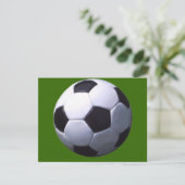 サッカーフットボール 招待状 (スタンド正面)