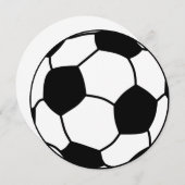 サッカーフラットサンキューカード サンキューカード (正面/裏面)