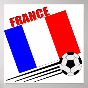 サッカーフランスのチーム ポスター