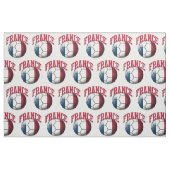 サッカーフランスのフランス国旗 ファブリック (ファットクウォーター)