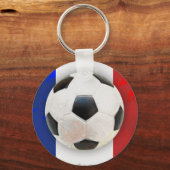 サッカーフランスの キーホルダー (正面)
