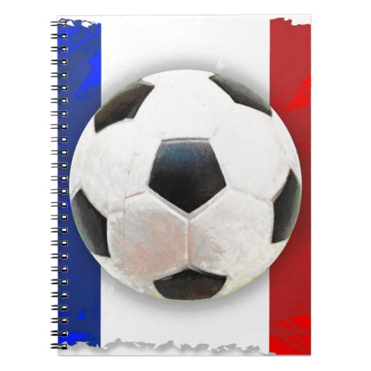 サッカーフランスの ノートブック (正面)